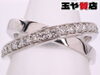 「ヴァンドーム 美品 Vendom ダイヤ0.19ct デザイン リング 11号 pt950 プラチナストア 送料無料 販売中！ 玉や質店 千葉 市川市 本八幡」