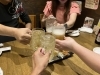 皆んなで乾杯「☆女子ひとり呑み日記☆　@ 豚ステーキ＆カフェ BAL ぼーく」