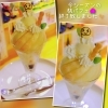 また来年のお楽しみに☺「今シーズンの『桃パフェ』終了致しました☺」