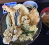 秋の味覚🍂天丼定食「今月の月替わりランチは、秋の味覚❗️天丼定食‼️」