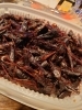いなごの佃煮「三連休の温泉街♨︎」