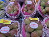 バイオレットキング　たねなし　皮ごとたべられます「今の果物は🍇バイオレットキング　たねなし　をご紹介します。　（皮ごとたべられます）」