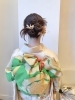 伊丹美容室 dot.hair 着付け　袴　「結婚式ヘアアレンジ 💐💍 伊丹美容室」