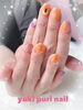 持ち込みデザインありがとうございます🩷「ハロウィンネイル【札幌北区北24条ネイルサロン　yuki puri nail】」