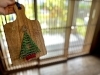 クリスマスのデザインです「糸かけアートの釘打ち体験してきました！」