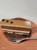 秋冬限定！　ケーキ　「塩キャラメルとヘーゼルナッツのオペラ　ケーキ　秋冬限定！　販売中！　塩キャラメル　802CAFE 八王子 カフェ　甲州街道　八日町　八王子夢美術館　東京都　hachioji はちおうじ　スイーツ　　」