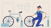 「安全に自転車を運転するためのメンテナンスをしませんか？🔧💪」