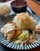 「10月29日 本日の日替わりランチ😋🍴💕ボリューム満点定食！」