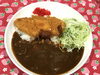 「本日のAランチは　チーズチキンカツカレー🍛」