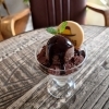 チョコレートサンデー「Light meal セットミニパフェ」