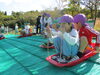 さぁ！行くよ～！！（下には先生が待っていますよ☆）「烏帽子スポーツの里に行ったよ！（年長）」
