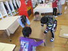 役割分担しながら…「子供は遊びの天才✨」
