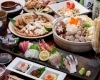 豪華な毛蟹コース「忘年会」