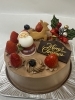 生チョコクリームデコレーション「⭐︎2024クリスマスケーキのご紹介　生チョコ　いちご　抹茶　大切な日に！大切な人に！手土産をお考えの方は、洋菓子でも和菓子でも何でも揃う四国中央にある松声堂川之江屋へ！」