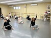 ジャズダンス練習風景「発表会で踊るジャズダンスの練習ありました」