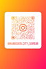 InstagramのQRコードになります。「Instagramを開設しました！」