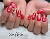 こちらのネイルは9700円✩「冬ネイルが可愛い♡Confeito（コンフェイト）＠福生駅徒歩5分」