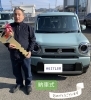 ご納車おめでとうございます♪「大人気ハスラーの納車式🚗✨　ハイブリッドで低燃費👍🏻　シートアレンジで長い荷物も楽々❗️ スズキアリーナ川之江」