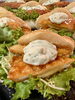 若鶏のしょうゆ揚げバーガー「バーガー対決‼️」