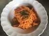 ナスのアラビアータ「ドッグカフェ」