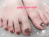 うめつくしネイル✨「フットネイルもクリスマス🎄【札幌北区北24条ネイルサロン　yuki puri nail】」