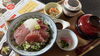 🟡今週は！ぶり、平政、まぐろ、いかのネバネバ丼「京らぎ揖屋店『今週のうまいもんランチ』」