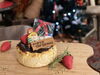 クリスマス　バスクチーズケーキΦ12cm「クリスマスケーキご予約受付中です🎄 /和歌山カフェ/和歌山夜カフェ/和歌山スコーン/和歌山ケーキ/和歌山ワッフル/紀三井寺カフェ/紀三井寺夜カフェ/和歌山紅茶/マリーナ周辺/和歌山クリスマスケーキ」