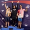 50m背泳ぎ、40秒07で見事優勝。金メダル獲得。「ビーズインターナショナル所属のダウン症スイマー「村井海人選手」が、アメリカの大会で金メダル。イギリスの大会で銀メダル獲得!」