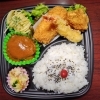 ハンバーグ＆クリームコロッケ＆エビフライ＆唐揚げ「12月1日のお弁当」