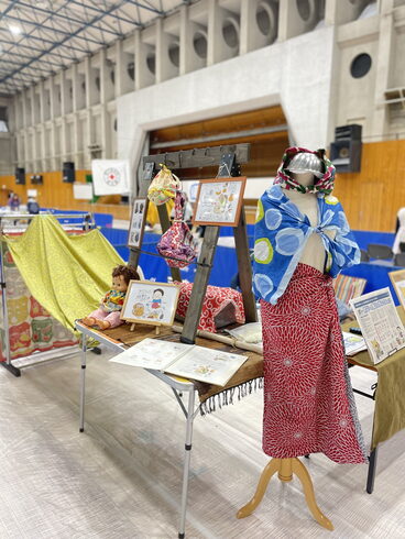 風呂敷 イベント「風呂敷で備える!【備えるフェスタ2024 inとまこまい】参加報告」