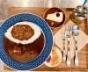 メンチカツカレー（本日サービス、シフォンケーキ付）「12/2. ランチメニュー」