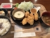 カキフライ定食¥1000税込「naru冬メニュー」