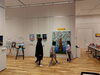 「作品展初日です！」