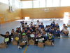 最後は麻生東小1年生と一緒にパチリ📷「✨小学1年生との交流パート２✨秋祭り🍂IN麻生東小学校」