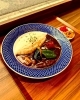 トロトロ牛すじとナスのカレー「12/4. ランチメニュー」