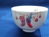 なんて可愛らしい！ファンタスティックな抹茶茶碗「【銀座　絵付け教室】クリスマスモチーフの絵付け体験❣」