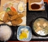 カキフライ定食「大好物のカキフライ」