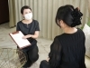 個別カウンセリングの様子「【福井/坂井市の小顔エステ】驚きの効果！MEIS Beauty Salonで理想の小顔美を実現✨」