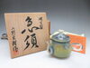 「【新潟市/三条市/買取本舗ふくろう】　上野良樹　硝子製　急須　ガラス工芸　硝子工芸　茶器　茶道具　工芸品　骨董品　買取　売る　遺品整理　生前整理　終活　断捨離　引っ越し整理　蔵整理　解体整理　整理品　出張買取　新潟市東区　新潟市西区　三条市」