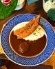海老フライカレー「12/9.  ランチメニュー」