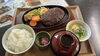 🟡今週は、ジャンボハンバーグに自家製デミグラス「京らぎ揖屋店『今週のうまいもんランチ』」