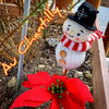 可愛い雪だるま☃️が、お出迎え💕「クリスマス🎄までのワクワクも楽しみましょう✨」