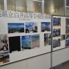 県立白井高等学校写真部の作品展が白井駅構内で開催中