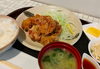 ザンギ定食「ザンギ定食とホタテカレーの日です✨」