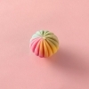 「上生菓子　練り切り　菓銘「新春」」