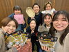 「スタッフで持ち寄りパーティーをしました❣️」