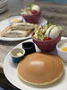 モーニングセットならドリンク代+250円でお得♪「25年愛され続ける羅座亜留の看板メニュー！平井店のホットケーキをご紹介🍯🥞」