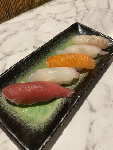 日替わり握り「恵庭 海鮮 居酒屋」
