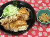 「本日のAランチは　照り焼き風チキン」