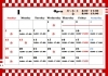 １月の営業カレンダー「1月の営業日のご案内」